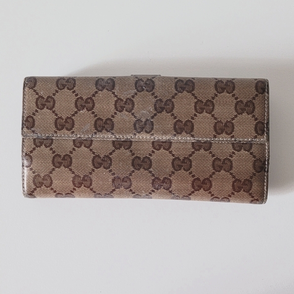 Gucci Coated Canvas Continental Wallet - Picture 2 of 11